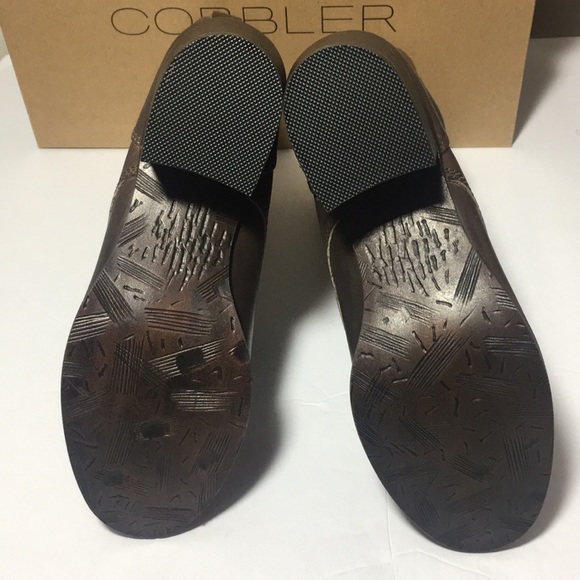 Brown Leather trooper boots 7 1/2 - Picture 3 of 6